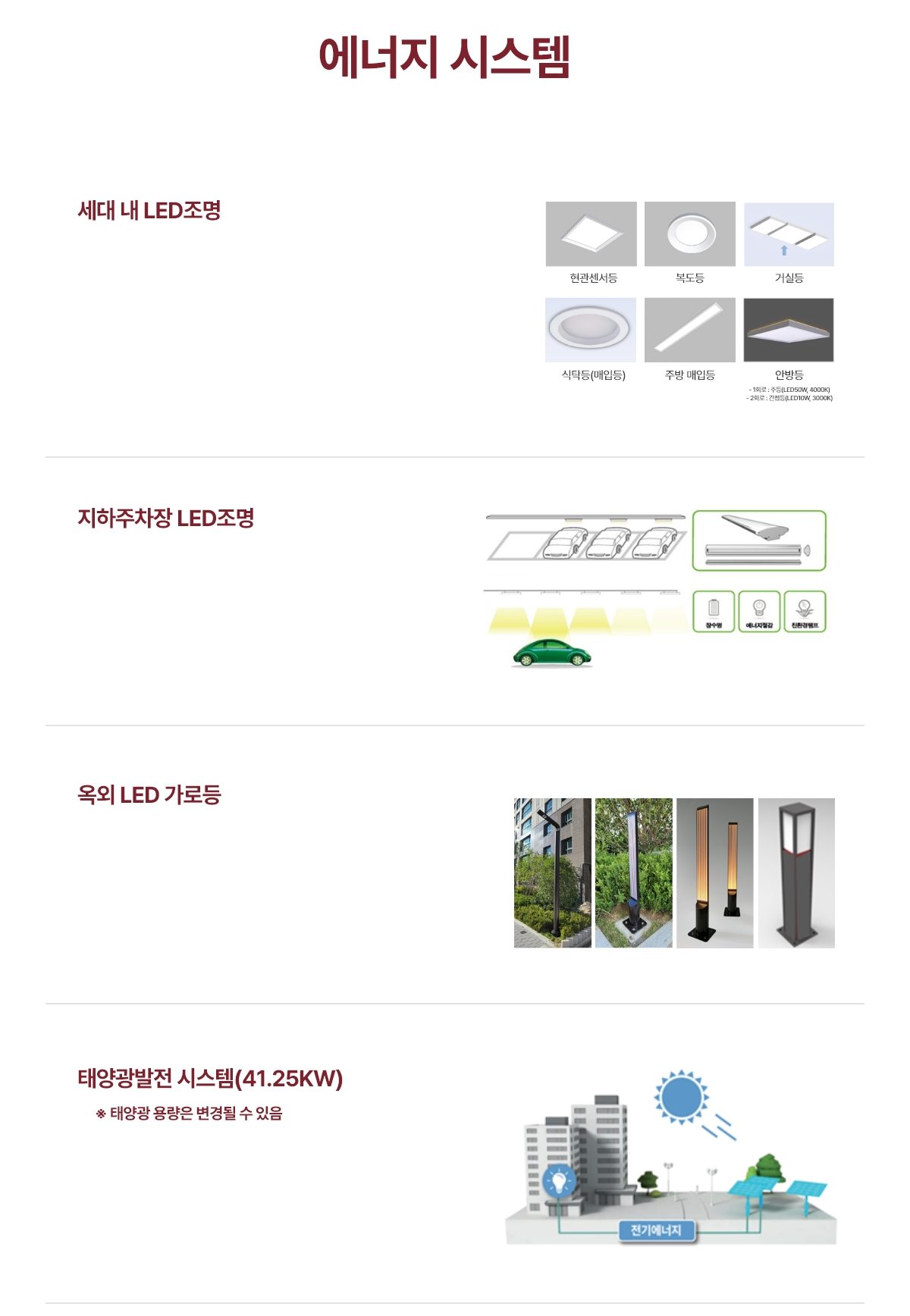 평촌 롯데캐슬 르씨엘 시스템